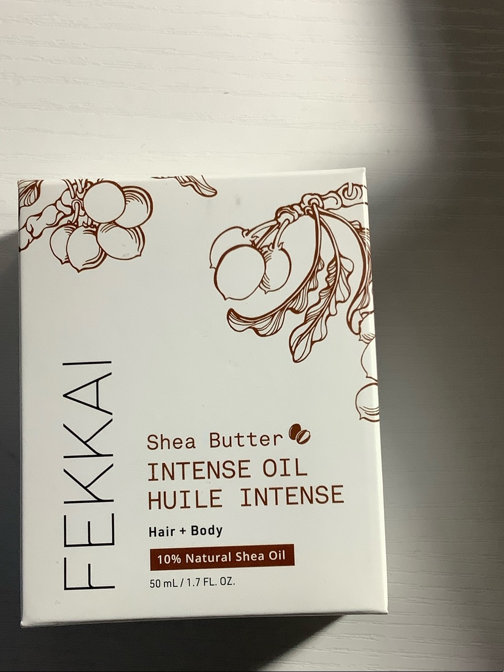 FEKKAI Shea Butter Intense Oil - White & Brown